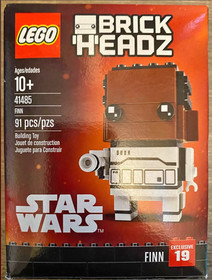 Lego 41485 Finn Stormtrooper Star Wars Brickheadz Disney 100% Complete with Box