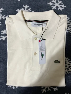 Polo Lacoste Cream L - Imagen 1 de 4