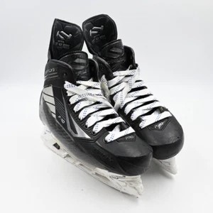 Patines de hockey sobre hielo True Catalyst Pro Stock usados Tatar New Jersey Devils NHL - Imagen 1 de 11
