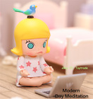 POP MART A Boring Day with Molly Modern Day Meditation Figure Open box Certain