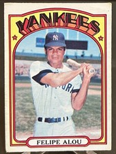 1972 O-Pee-Chee (OPC) #263 : Felipe Alou : New York Yankees : Very Good