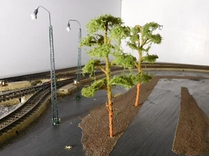 3 Fichten, Nadelbaum, 140 mm hoch, in Premium Qualität, jeder Baum ein Unikat - Picture 1 of 11