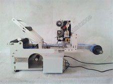 LT-50D Halbautomatische Runde Flaschenetikettiermaschine Mit Drucker 220 V Y kt