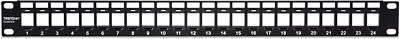 TRENDnet - TC-KP24 - 24-Port Blank Keystone 1U 19" Patch Panel - Image 1 of 2