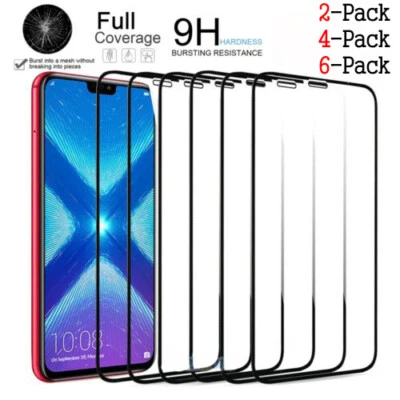 For iPhone 11 Pro Xs Max XR Full Cover Tempered Glass Screen Protector 10D Curve - Image 1 of 4
