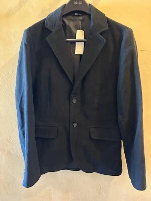 Gap Men's Black Brushed Cotton 2 Button Blazer Size Small - Image 1 of 4