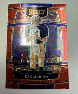 2022 Panini Select Draft Picks Dan Marino Red Lazer Prizm #60 - Picture 1 of 2