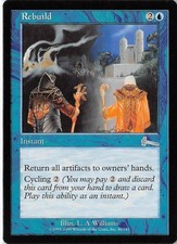 Rebuild *Uncommon* Magic MtG x1 Urza's Legacy SP