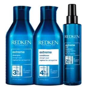 Redken Extreme Shampoo 300ml Treatment 250ml Conditioner 300ml - Imagen 1 de 1