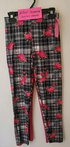 Twin Pack Betsey Johnson Leggings Medium / Size 10 Kids / Buttery Soft - Picture 1 of 9