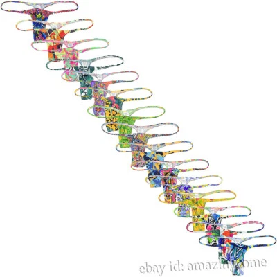 Men's Slim Pouch Bikini Underwear Sexy Male Tiny Slip String Swim Bottoms Thong - Image 1 of 4