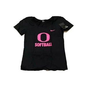 NWT New Oregon Ducks Women's Nike Softball Scoop Shirt Small - Picture 1 of 1