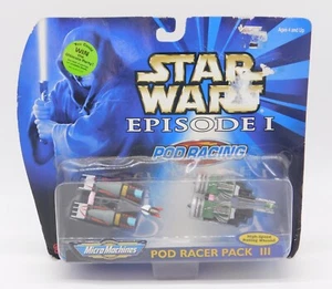 Star Wars Episode I MicroMachines Pod Racing Pack III GALOOB 1998 - Bild 1 von 7