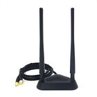 Powerful 2 High Gain Dual Band 4G5G 8DB SMA Cable Extension Base Antenna Adapter