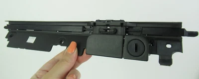 NISSAN XTERRA FRONTIER PATHFINDER GLOVE BOX LATCH LOCK HANDLE BLACK 05-19 Foto 1 de 4