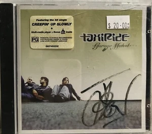 MUSIC CD IN CASE (COVER SIGNED) - TAXIRIDE - GARAGE MAHAL - Picture 1 of 2