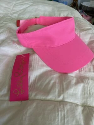 NUEVO CON ETIQUETAS Lilly Pulitzer It’s A Match Visor Prosecco Rosa Foto 1 de 4