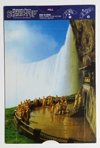 Scenic Pop Canada Niagara Falls Mechanical Novelty Postcard 3D Table Rock UNP - Picture 1 of 2