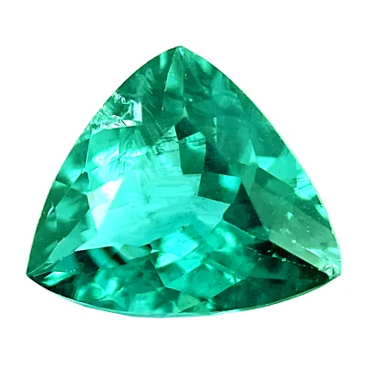 Fuerte apatita azul verdoso 1,58 quilates 100 % tierra natural extraída Madagascar Foto 1 de 4