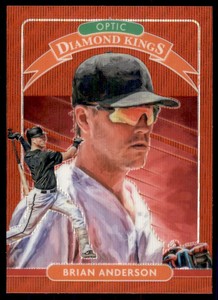 2020 Donruss Optic Red Wave #6 Brian Anderson DK
