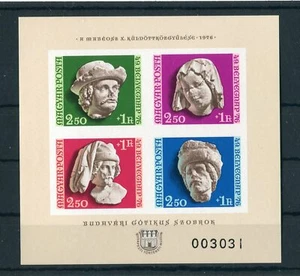 HÚNGARA Bl.118B ** ¡DÍA SIN DIENTES DEL SELLO 1976!¡!! (143607) - Imagen 1 de 1