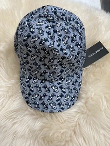 NWT 100% AUTH Dolce & Gabbana Kids Printed Car Cap Hat XL(56CM) - Picture 1 of 7