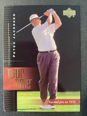 Peter JACOBSEN 2001 Upper Deck UD Golf Tour Time #182 PGA Tour - Image 1 of 2