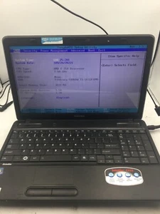 TOSHIBA SATELLITE C655D - BOTAS A LA BIOS - AMD E 350 - 3GB RAM - 15" - LEER - BB! - Imagen 1 de 7