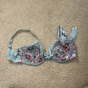 Victoria Secret Damen Bügel-BH bestickt Spitze 36DD 82,95 $ grün - Bild 1 von 4