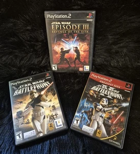 Star Wars Battlefront 1 & 2 and Episode 3 Sony (Playstation 2) - Imagen 1 de 7