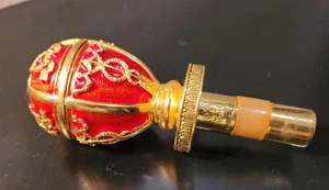 Fabergé Red Coronation Bottle Stopper made in Germany - Picture 1 of 7