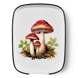 Funny Cute Mushroom Patten Ceramic Spoon Rest for Kitchen Stove Top Counter, ... - Bild 1 von 7