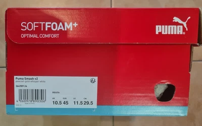 Puma Herren Smash v2 Sneaker Peacoat-gold-whisper white  GR.45 - Bild 1 von 3