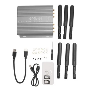 4G 5G Module To Usb 3.0 Adapter Dual Cooling Fan High Gain Antenna 2 Sim C AM - Afbeelding 1 van 22