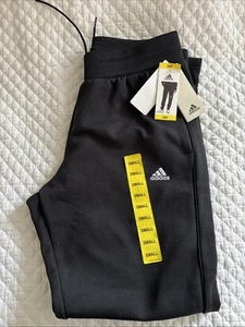 Adidas Youth Boys Jogger Track Pants Black S/P Small New With Tags - Picture 1 of 6
