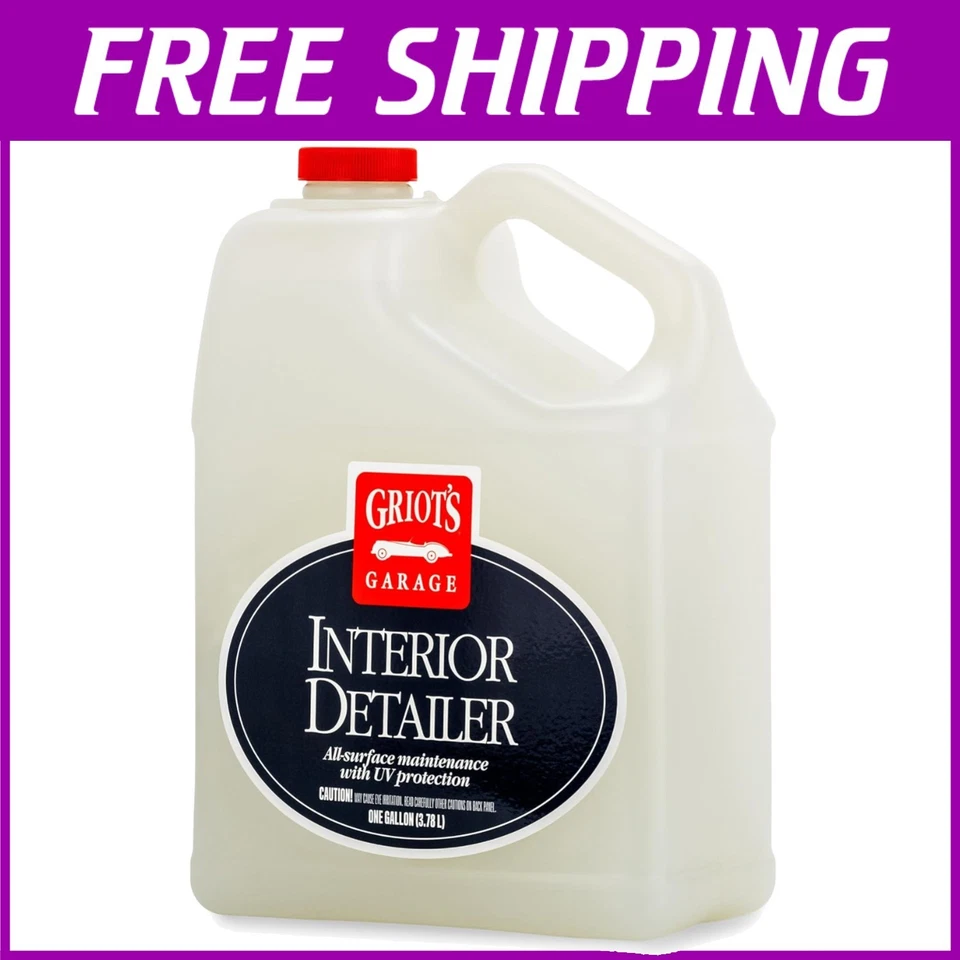 Large 1 Gallon Interior Cleaner - Streak-Free, UV Safe, with Citrus Freshness - Image 1 of 4