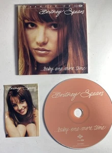 Britney Spears: Baby One More Time Enhanced CD Single mit seltener Faktenkarteikarte - Bild 1 von 6