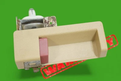 90-95 mercedes r129 sl alfombra trasera almacenamiento estante caja salto asiento mango izquierdo fabricante de equipos originales Foto 1 de 4