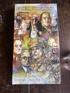 Friend To Friend : A Video About Freemasonry (VHS, 1996) Freemasons - New Sealed - Picture 1 of 6