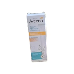 Aveeno CALM+RESTORE Nourishing Daily Moisturiser (1 x 50ml), Fragrance-Free Fac - Picture 1 of 3
