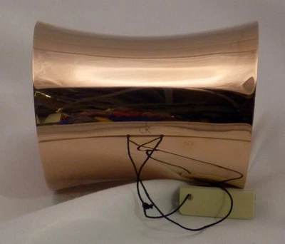 New CALVIN KLEIN CK  WOMEN'S ROSE GOLD TONE WIDE CUFF KJ03CB21010S - ROSE GOLD - Image 1 of 4