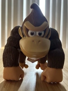 Super Mario Bros Donkey Kong Action Figure 6” Toy Doll - Picture 1 of 5
