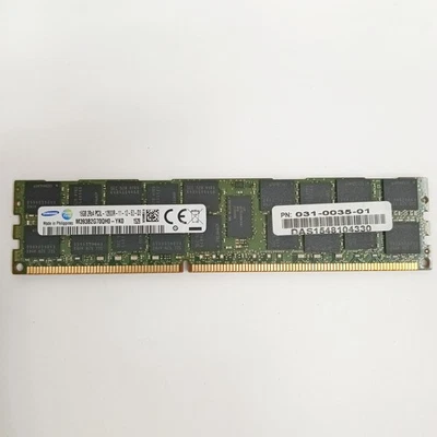16GB 2Rx4 PC3L-12800R-11-12-E2-D3 Server RAM Samsung M393B2G70QH0-YK0 - Image 1 of 2