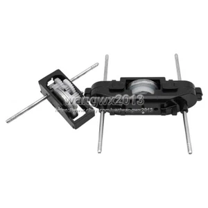 2 Stück 2 mm Rändelwelle Trägheitsgetriebe Einzel-/Doppelausgang für Spielzeugautos zum Selbermachen - Bild 1 von 8