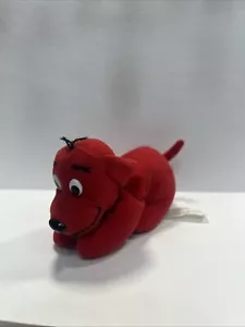 Clifford the Big Red Dog Stuffed Mini Plush 5" Bean Bag Scholastic 2003 Wendy's - Picture 1 of 5