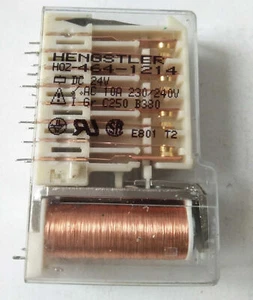 Hengstler HOZ-464-1214 DC24V Safety Relay 10A 24VDC 10 Pinsx1PC NEW - Picture 1 of 2