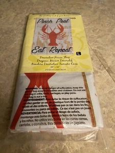 Nuevo Pellizcar Peel Comer Repetir Casa Bandera - Imagen 1 de 2