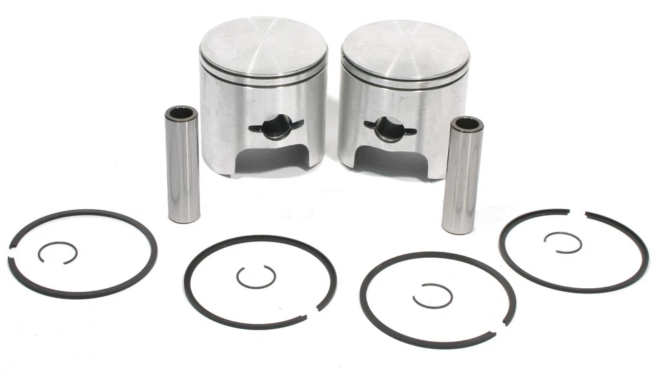 Kawasaki Drifter 440, 1979-1980, par de pistones - pistón Foto 1 de 1