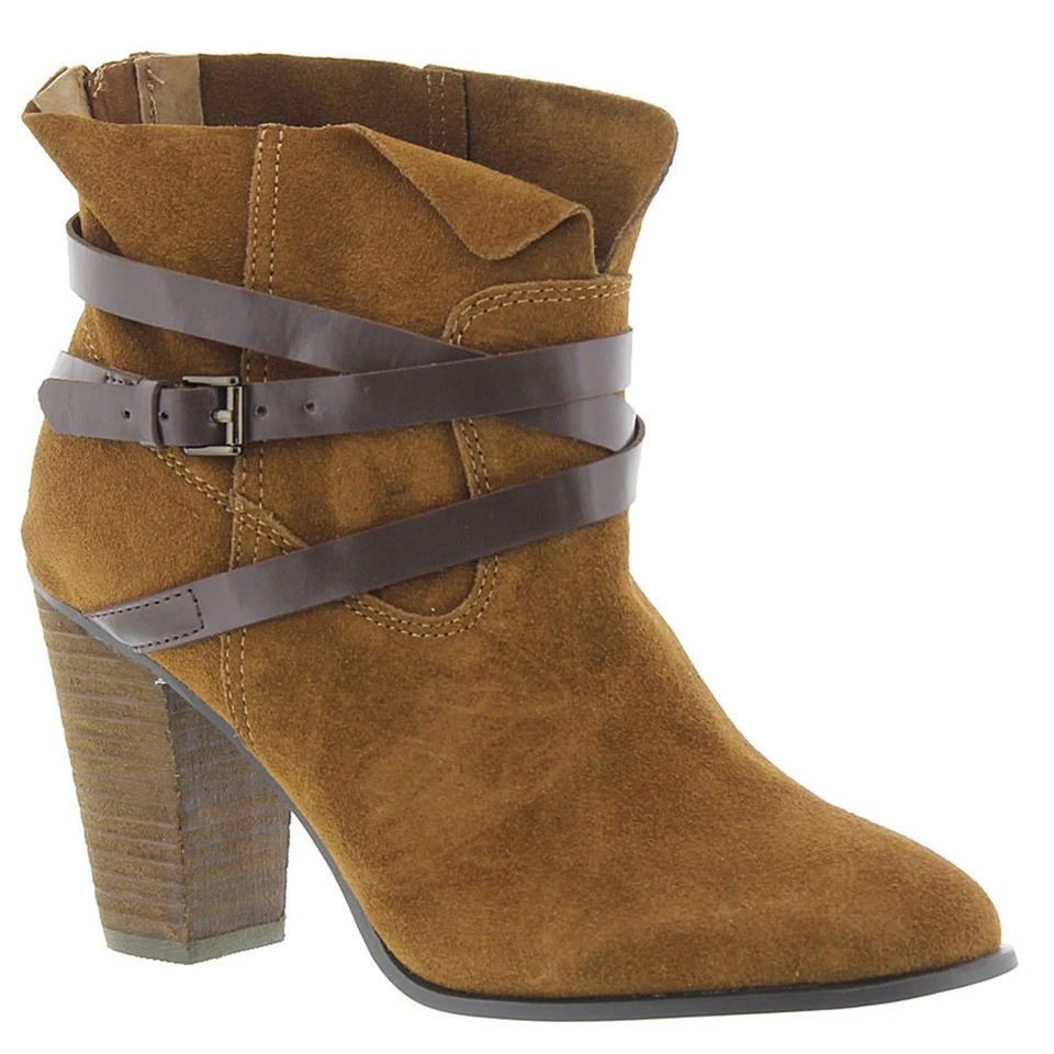 Carlos by Carlos Santana Miles Ankle BOOTS Bourbon Sz 7.5 M E0054