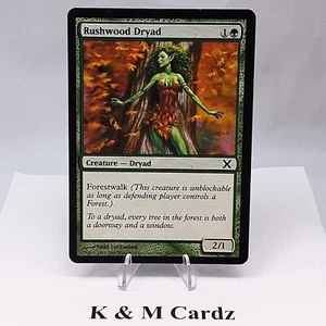 MTG - 10th Edition - Rushwood Dryad - #294 - Picture 1 of 5
